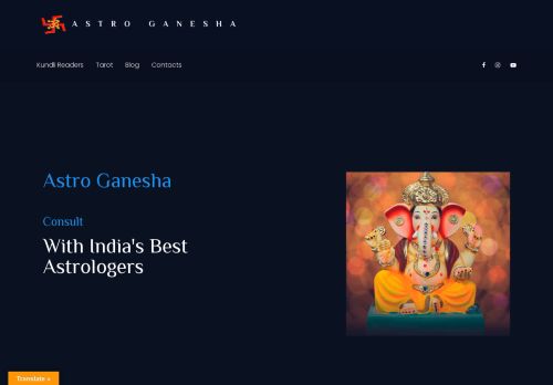 Home - Astro Ganesha Horoscope reading, Tarot Card Reading