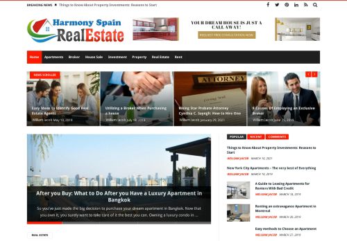 Harmonyspa In Real Estate – Real Estate Blog