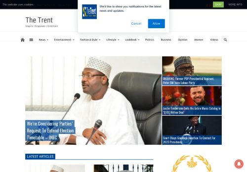 The Trent - Nigerias Internet Newspaper Online