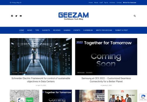 Geezam.com - Caribbean tech blog focusing on Regional and International technology topics
