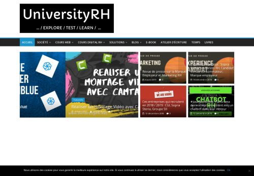 UniversityRH - .. / Explore / Test / Learn / ...