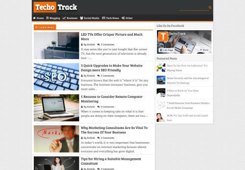 TechoTrack • Track The Technology Updates