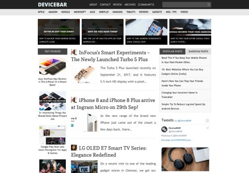 DeviceBAR - Gadgets & Gizmos BAR