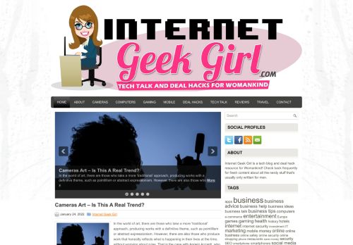 Internet Geek Girl - Tech Blog and Deal Hacks for Womankind!