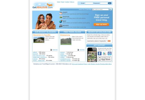 Travel Blogs - GetJealous.com