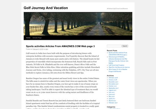 
Golf Journey And Vacation | All About Golf Travel and Resorts	