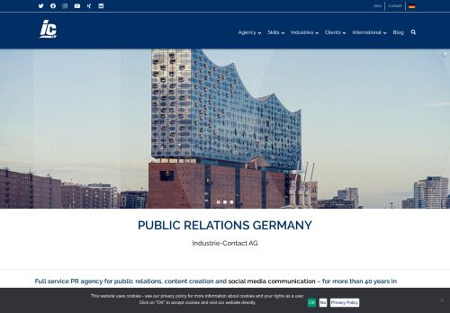 Public Relations Germany ? Industrie-Contact AG