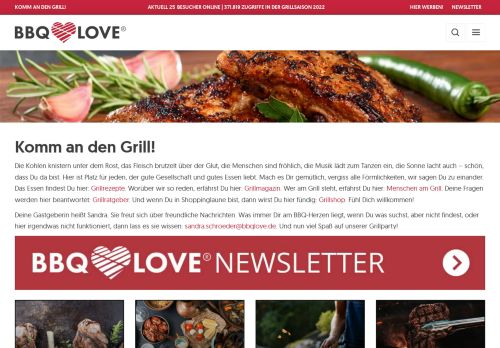 BBQ.LOVE – das heißeste Portal für Grill- und Barbecue-Fans!