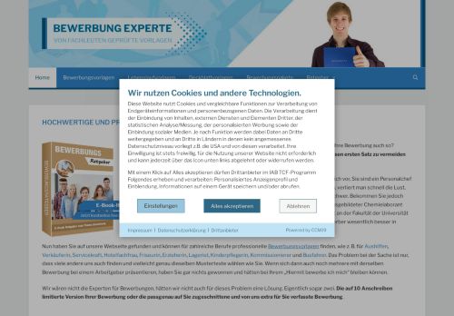 Bewerbung Experte | Hochwertige und professionelle Vorlagen