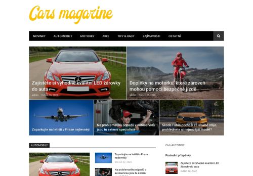 Cars magazine - automobilový magazín pro p?íznivce motorismu