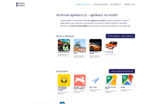 Android aplikace - Android Aplikace