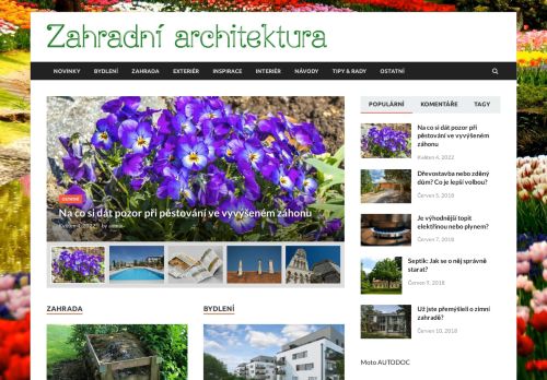 Zahradni-architektura.eu - Tipy a inspirace nejen pro zahradu