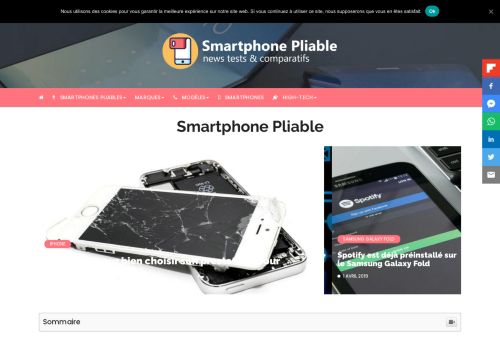 Smartphone Pliable – Comparatif, Test & Meilleurs Prix 2019