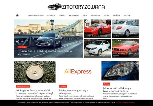 Zmotoryzowana.pl - Samochody, recenzje, porady - Portal motoryzacyjny