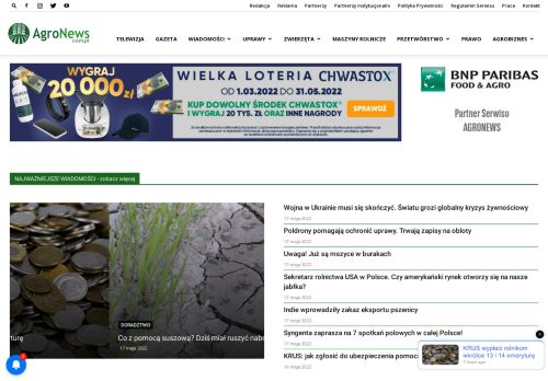 AgroNews - Rolnictwo - Portal rolny - ?rodki ochrony ro?lin - Ceny skupu