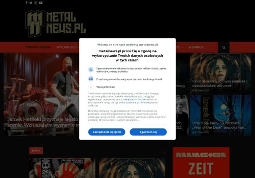 MetalNews.pl - Portal muzyczny dla fanów metalu i rocka
