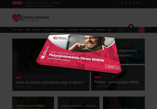 Sport i dieta | Fitness, Si?ownia, Aerobik - fitnessgenesis.pl