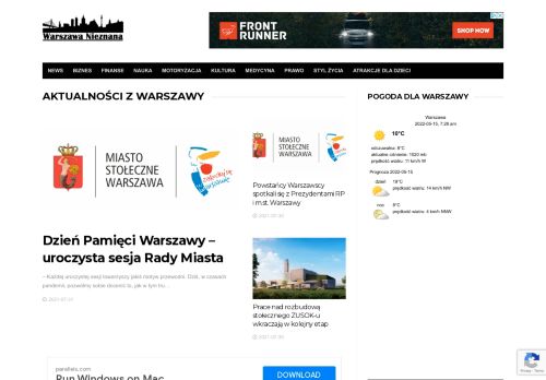 Wiadomo?ci z Warszawy - Portal o Warszawie | WarszawaNieznana.pl