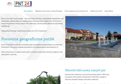 PNT info | pnt24 - Portal zbieraj?cy informacje z powiatu nowotomyskiego i Warszawy