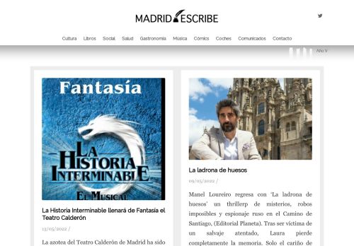 Madrid Escribe - madridescribe.com