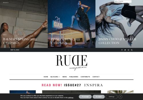 RUDE Magazine | Fashion, Design and Lifestyle