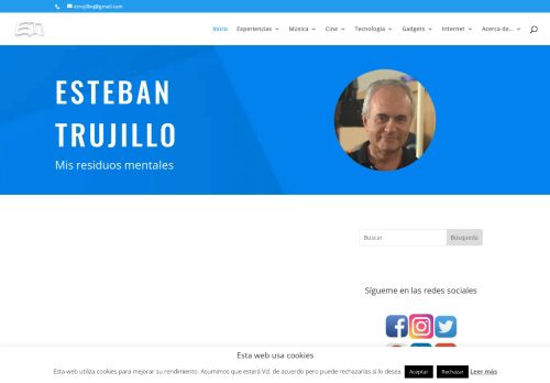 Esteban Trujillo - Blog personal, tecnología, experiencias, NAS, marketing
