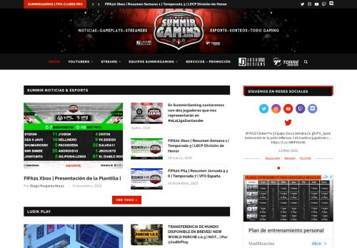 SummirGaming.Com – Gameplays en Español,  Sorteos, Noticias Gaming, Club De eSports