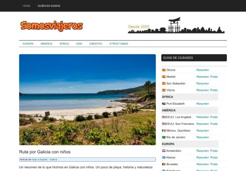 Homepage - SOMOS viajeros