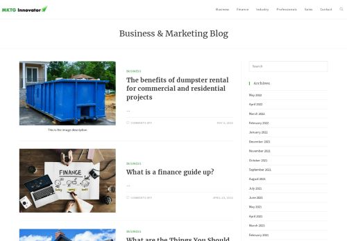 MKTG Innovator – Business & Marketing Blog