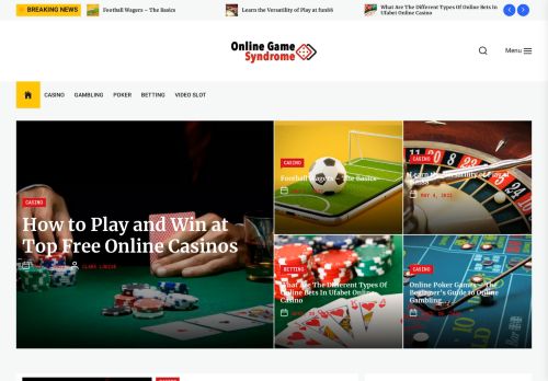 Online Game Syndrome | Casino Blog