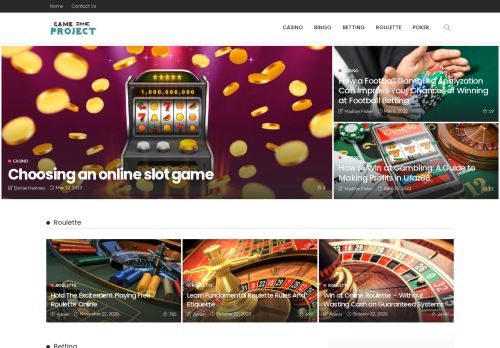 Game Zone Project | Casino Blog