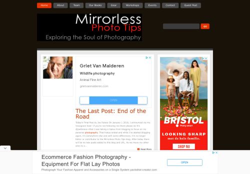 Mirrorless Photo Tips