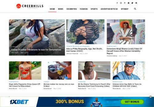 CreebHills | Nigerian Celebrity News, Fashion, Music and Sports