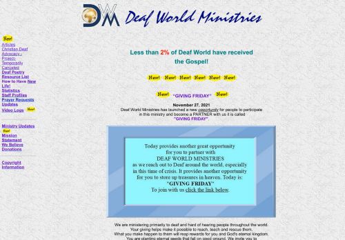 Deaf World Ministries