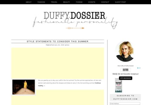 Duffy Dossier —