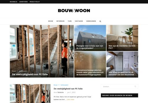 Bouw&Woon - Blog over bouwen en wonen