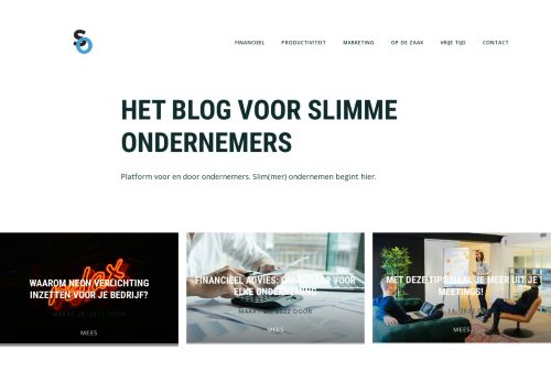De Slimme Ondernemer - Nieuws en informatie voor de moderne ondernemer in Nederland.