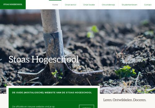 Homepage - Stoas Hogeschool