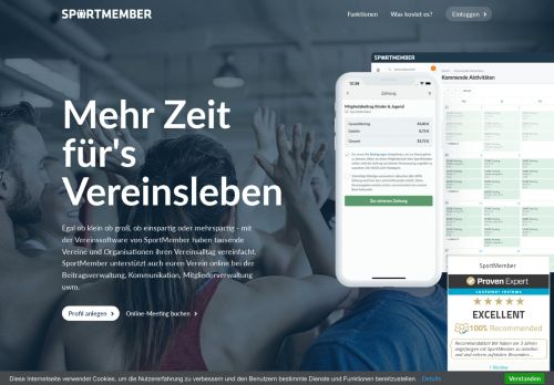 
Vereinssoftware & Vereinsverwaltung by SportMember

