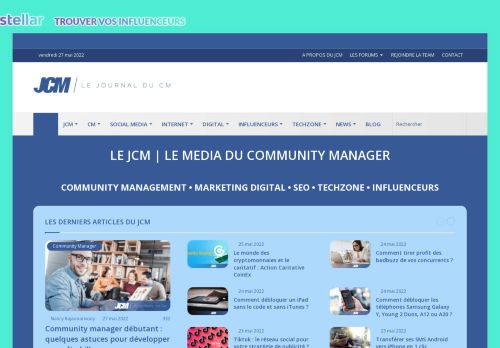 Le Journal du Community Manager | Social Media - CM et Influenceurs