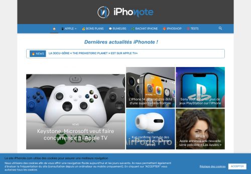 iPhonote | Actualités Apple – iPhone 12/12 Pro/Max – iOS 14 – iPad Pro – Apple Watch – AirPods