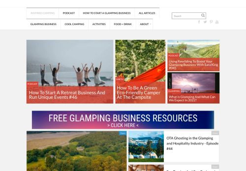 Glamping Business Advice And Inspired Camping Tools, Tips And Trends
