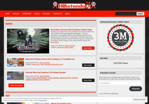 Miketendo64! Nintendo News, Reviews, Interviews & More! :Miketendo64
