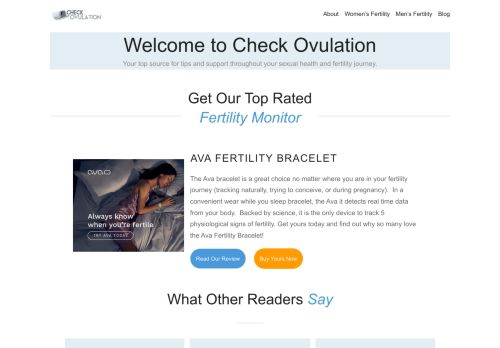 Fertility Tracking & More - Check Ovulation
