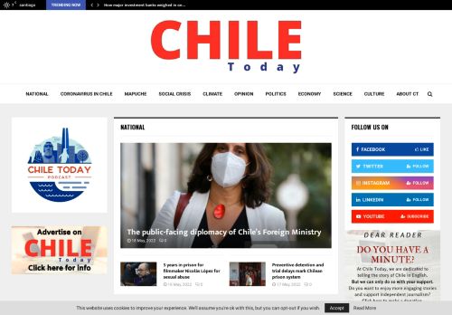 Home - Chile Today
