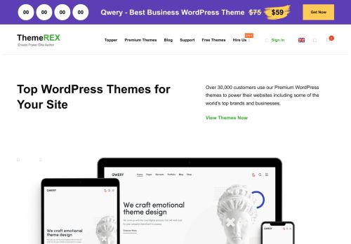 ThemeREX - Best WordPress Themes - Niche Templates on themerex.net
