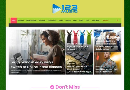 123musiq | Latest Online Web Magazine And Portal
