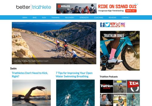 Better Triathlete | Triathlon Blog for Training, Coaching, Bikes, & Gear