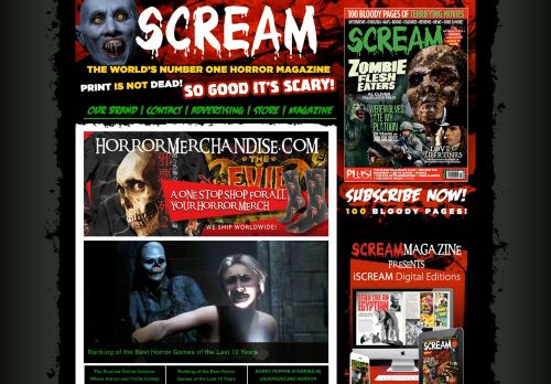 SCREAM - The Worlds Number One Horror Magazine