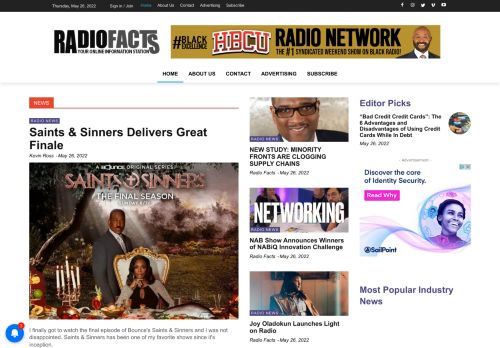 Radio News, Black Singers, Hip Hop - Radio Facts
